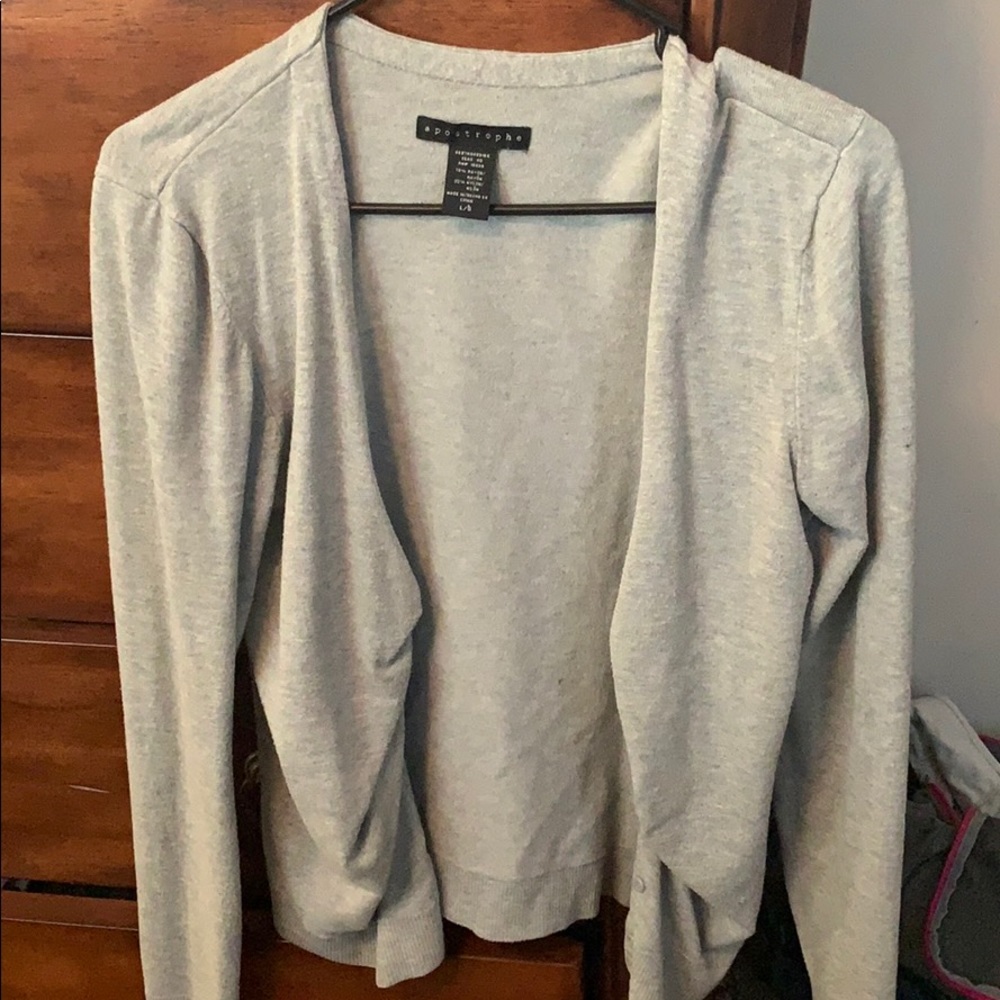 Grey sweater